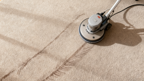 专业地毯清洗设备作业